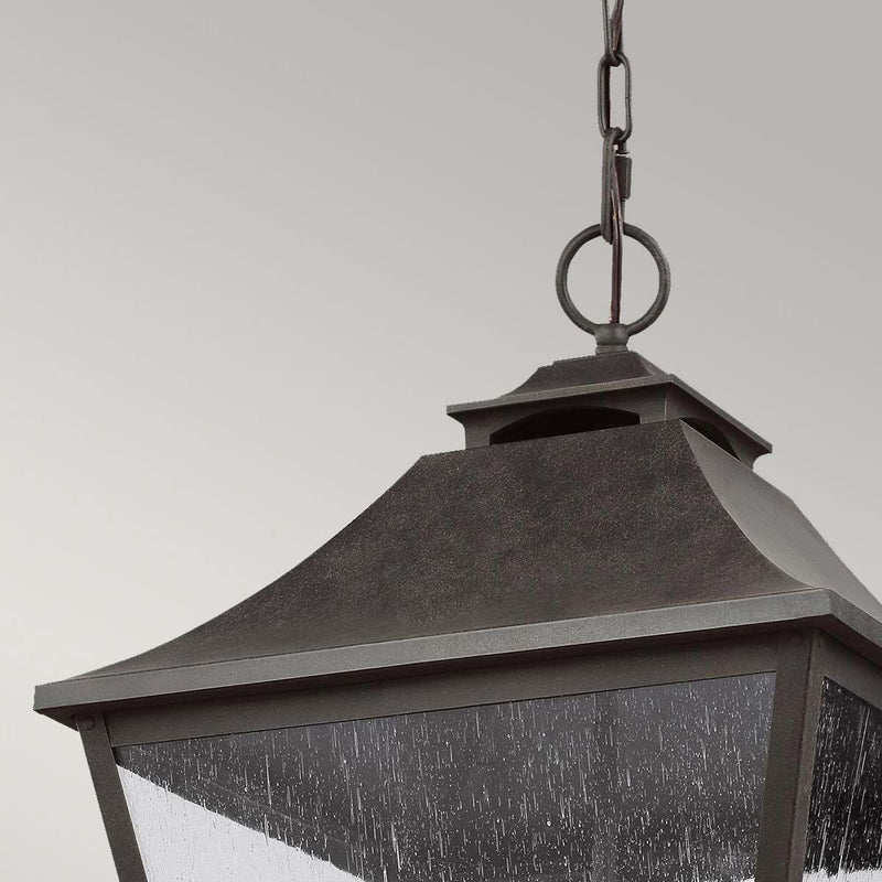 Galena 4 Light Chain Lantern - Sable