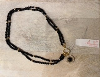 2 Way Beaded Necklace N2179JT
