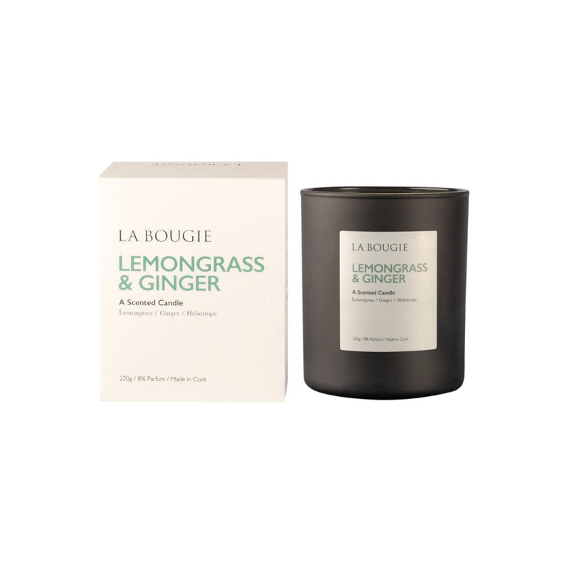 La bougie lemongrass & ginger candle