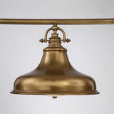 Emery 3 Light Island Chandelier - Weathered Brass