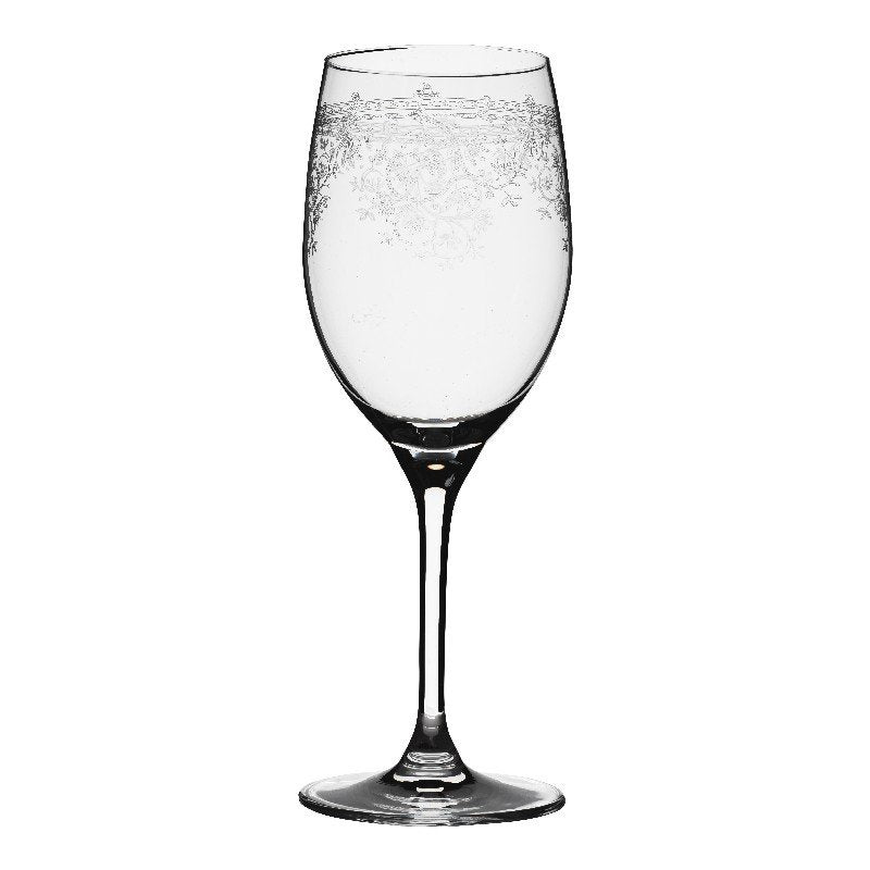 Curled Design White wine glass 350 ml Boxset of Six - Meadow Lane Ardee