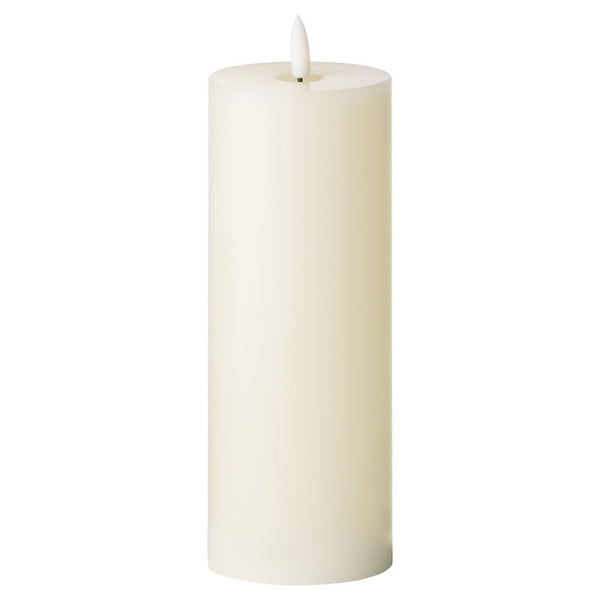 LUXE COLLECTION NATURAL GLOW 3x6 LED IVORY CANDLE