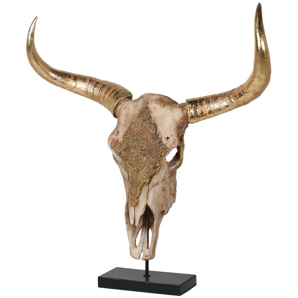 Pattern Gold Bison Skull - Meadow Lane Ardee