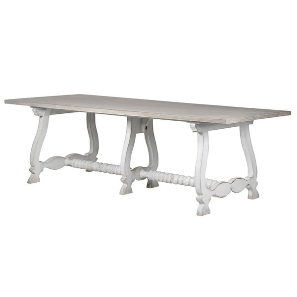 Prague White Dining Table - Meadow Lane Ardee