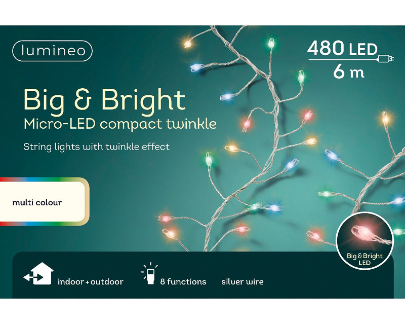 480 Micro BIG LED Compact Christmas Lights