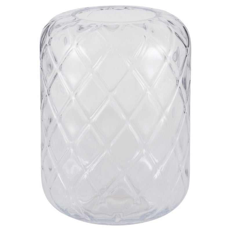 Clear Glass Quadrant Vase (Small) - Meadow Lane Ardee