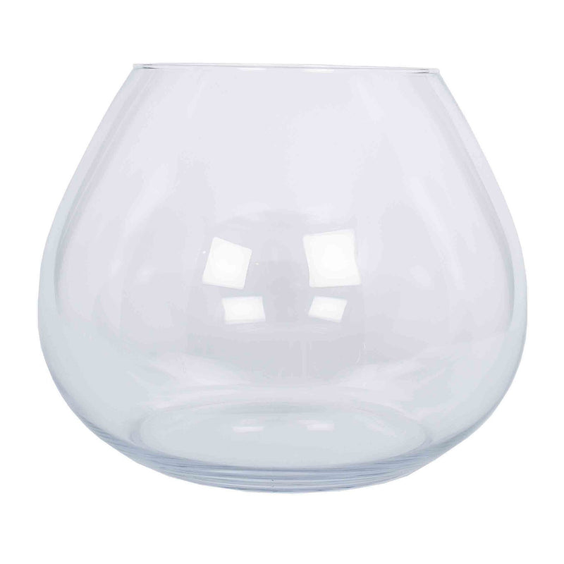 Clear Glass Roza Vase (Large) - Meadow Lane Ardee