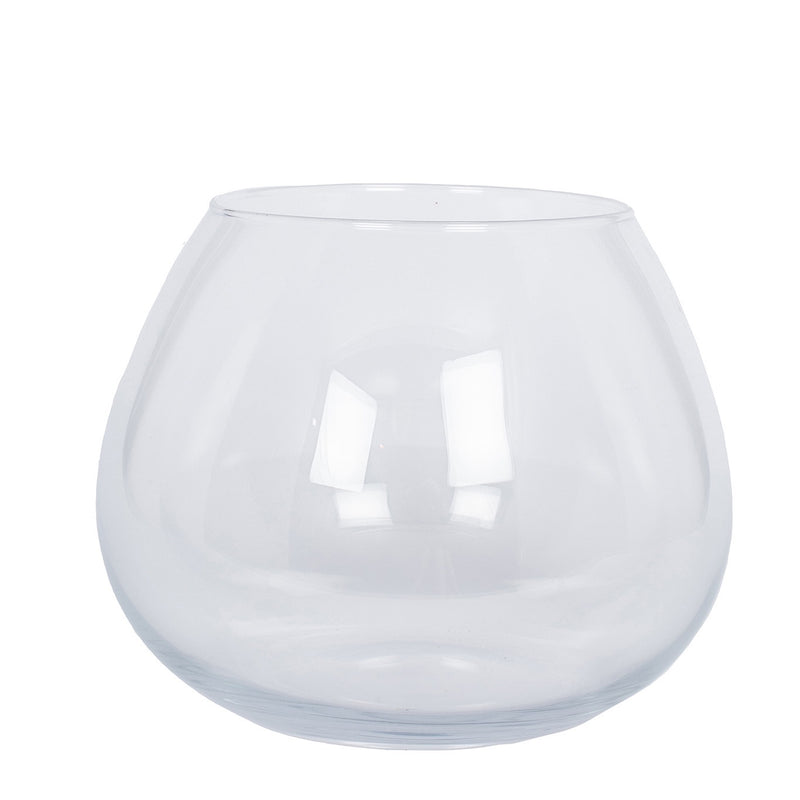 Clear Glass Roza Vase (Small) - Meadow Lane Ardee