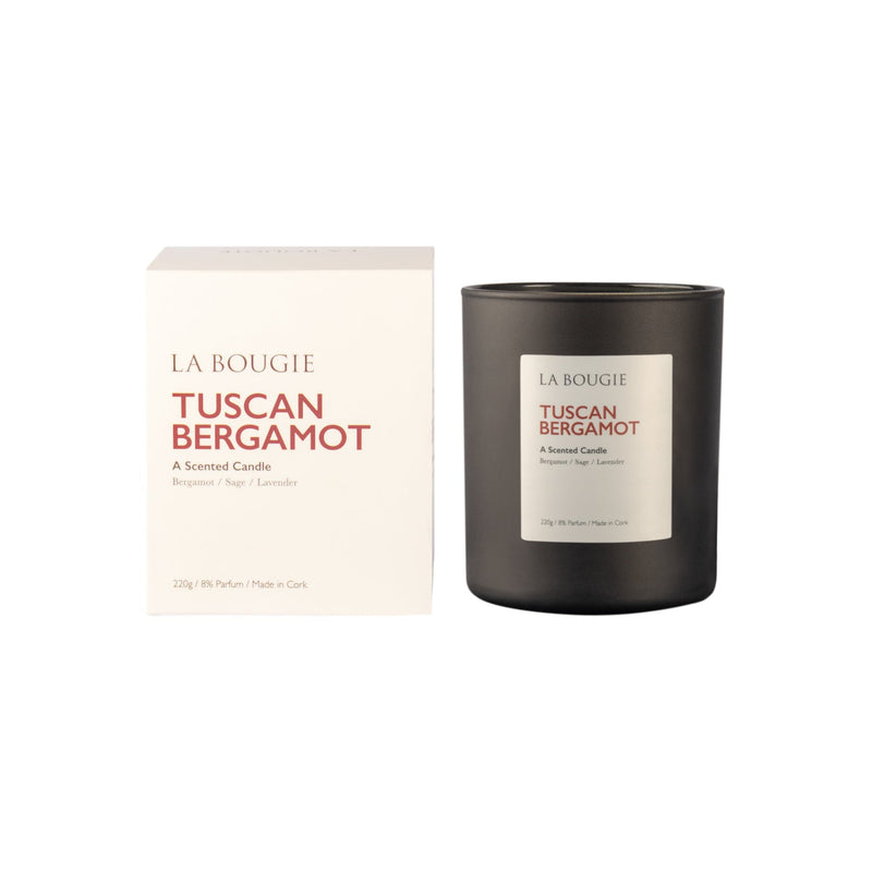 La Bougie Tuscan Bergamot Candle - Meadow Lane Ardee
