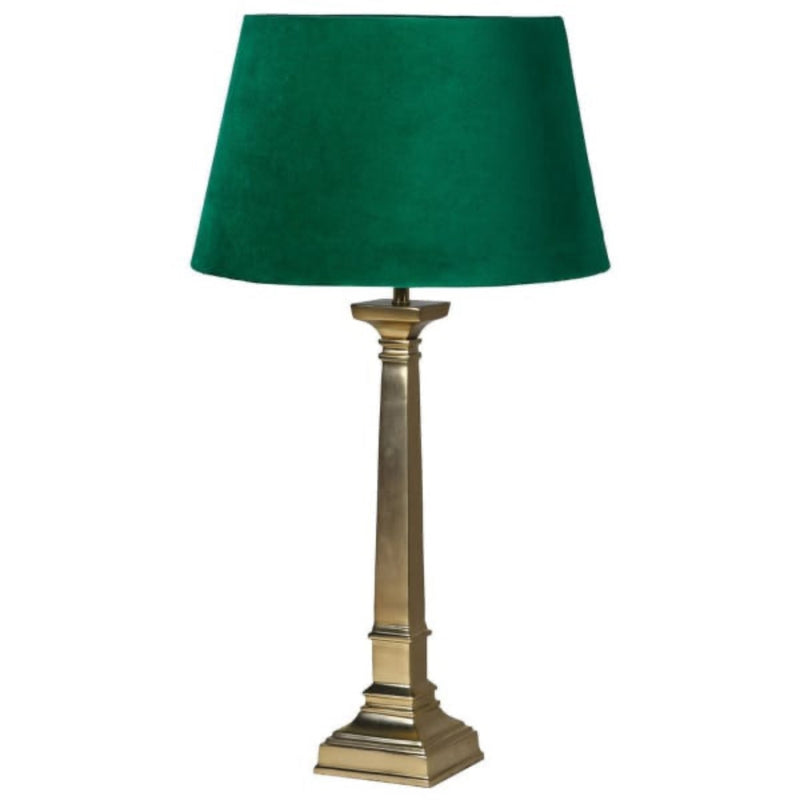 Emerald Velvet Tall Table Lamp_ meadowlane