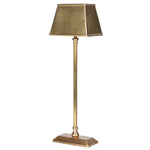 Antique-Style Brass Lamp with Timeless Appeal