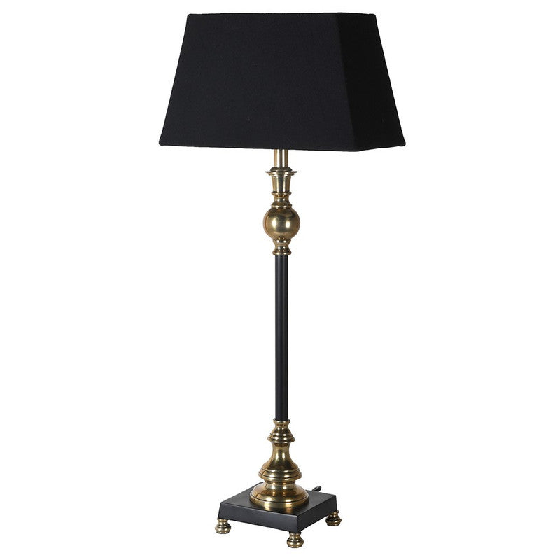 Slim Black Table Lamp with Shade for Elegant Lighting