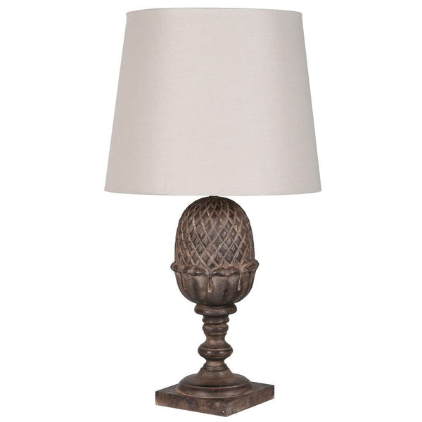 The Ismay Distressed Acorn Lamp - Meadow Lane Ardee