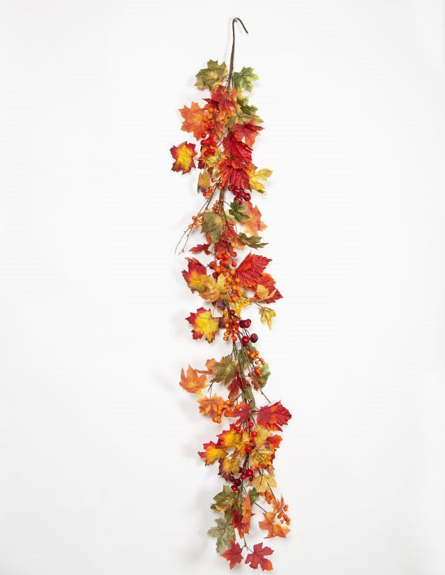 5' GARLAND with Autumn Berries - Meadow Lane Ardee