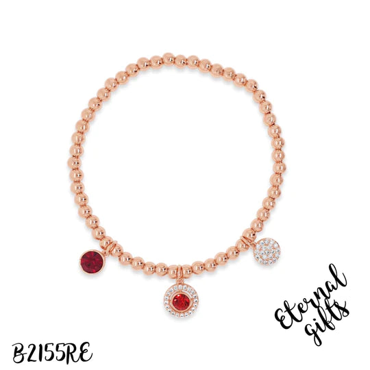Absolute Bracelet Red B2155RE - Meadow Lane Ardee