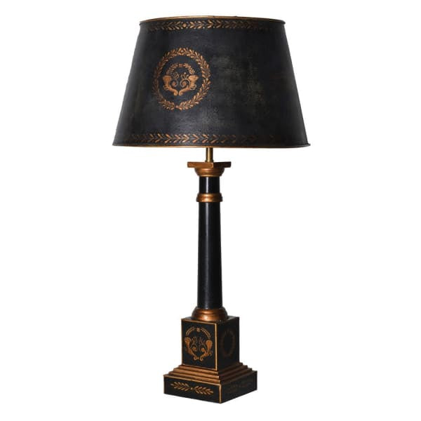 Black & Gold Empire Intricate Detail Table Lamp (Pre-Order Available) - Meadow Lane Ardee