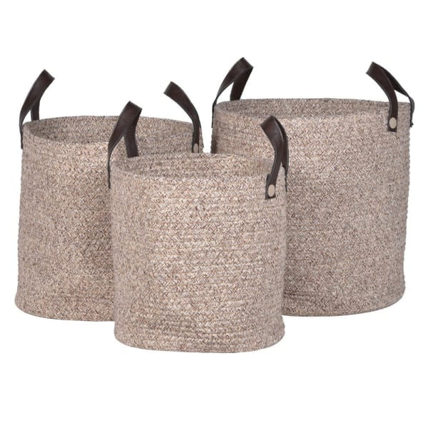 Rope Baskets with Handles Medium - Meadow Lane Ardee