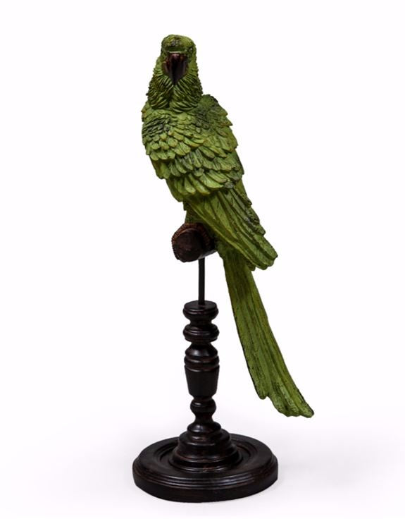 Parrot On Perch Figure - Meadow Lane Ardee