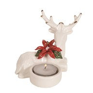 Reindeer Tealight Holder 10cm - Meadow Lane Ardee