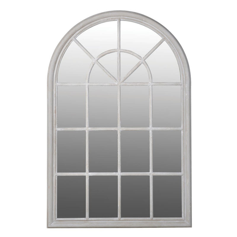 Arched Distressed Window Mirror - Meadow Lane Ardee