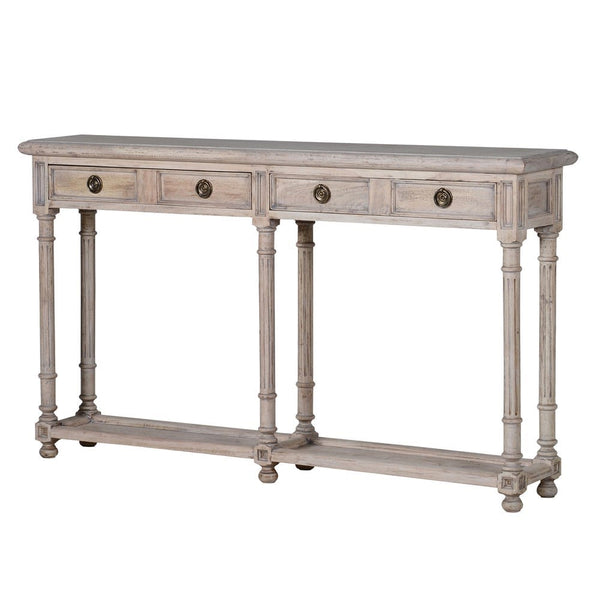 Marquis Two Drawer Wooden Console Table - Meadow Lane Ardee