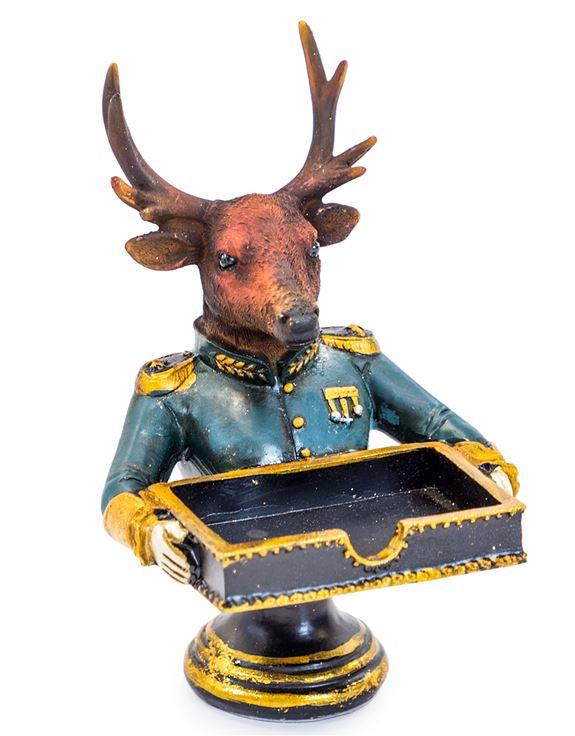 Gentry Stag Card Holder/Sweet Tray - Meadow Lane Ardee