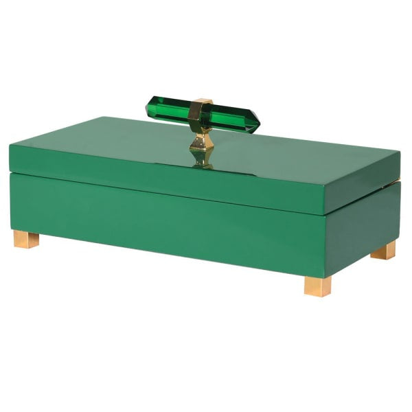 Jade Green Jewellery Box - Meadow Lane Ardee